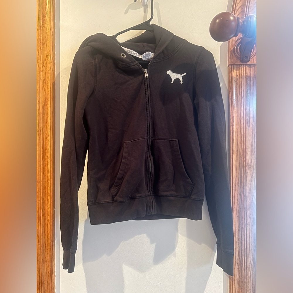 Victoria’s Secret - Pink - Y2K Zip-Up Hoodie